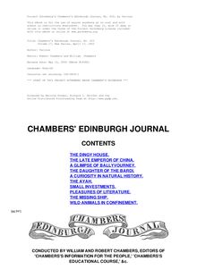 Chambers s Edinburgh Journal, No. 433 - Volume 17, New Series, April 17, 1852