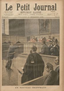 LE PETIT JOURNAL SUPPLEMENT ILLUSTRE  N° 317 du 13 décembre 1896