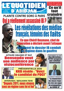 Le Quotidien d’Abidjan n°2840 – Mardi 12 mai 2020