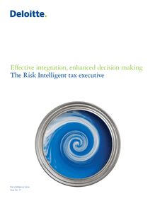 Risk Intelligence whitepaper series: Issue 17