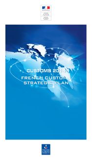Customs 2018 - French customs strategic plan