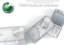 P990i Guide de référence