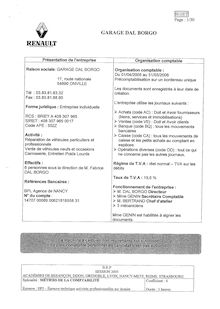 Epreuve technique : activités professionnelles sur dossier 2005 BEP - Métiers de la comptabilité