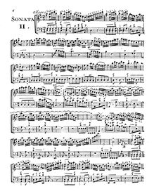Partition Sonata No.2, 6 sonates pour violoncelle et basse, Op.1