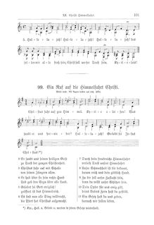 Partition , partie 2, Geistliche Volkslieder, Aus alter und neuerer Zeit, mit ihren Singweisen