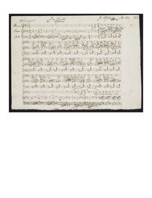 Partition Complete Manuscript, Die Forelle, The Trout, Schubert, Franz