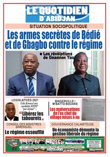 Le Quotidien d’Abidjan n°3002- du mercredi 13  janvier 2021