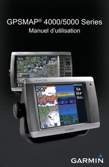 Notice GPS Garmin  GPSMAP 5215 with GPS 17x
