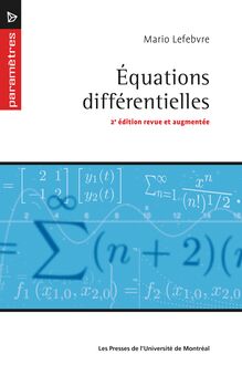 Équations différentielles : 2e édition revue et augmentée