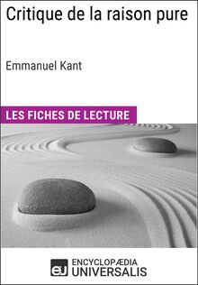 Critique de la raison pure d Emmanuel Kant
