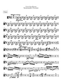 Partition altos, Semiramide, Melodramma tragico in due atti, Rossini, Gioacchino