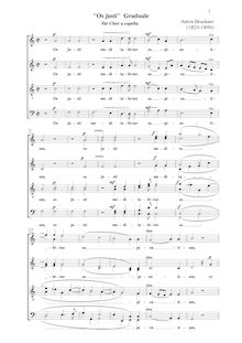 Partition complète, Os justi, A-flat major, Bruckner, Anton par Anton Bruckner