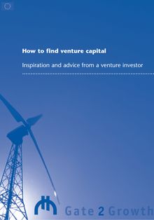 How to find venture capital