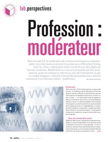 Download the file (Only in French). - labperspectives