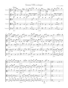 Partition complète, Sonatae, tam Aris, quam Aulis servientes, Biber, Heinrich Ignaz Franz von