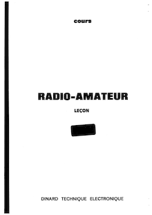 Dinard Technique Electronique - Cours radioamateur Lecon 17