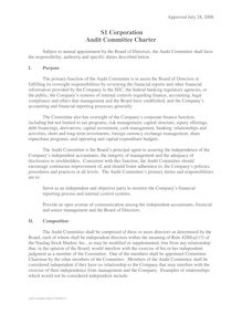 Audit Committee Charter 07282008 v4