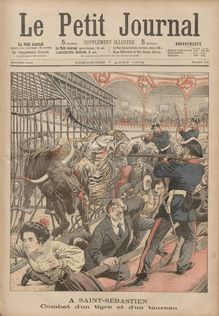 LE PETIT JOURNAL SUPPLEMENT ILLUSTRE  N° 716 du 07 août 1904