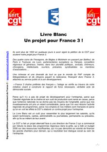 Livre Blanc- Un projet pour France 3