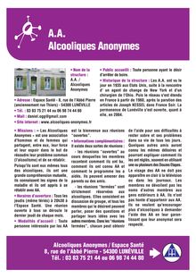 AA Alcooliques Anonymes