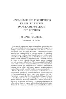 L’Académie des Inscriptions et Belles-Lettres dans la République des Lettres - article ; n°4 ; vol.150, pg 2073-2081