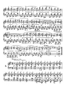 Partition Etude No.5, Etudes Op.25, Chopin, Frédéric