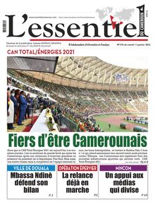 L’Essentiel du Cameroun n°376 – Mardi 11 janvier 2022
