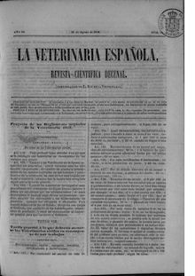 La veterinaria española, n. 073 (1859)