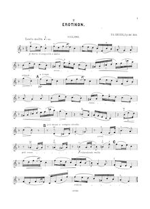 Partition de violon, lyrique pièces, Op.43, Grieg, Edvard par Edvard Grieg