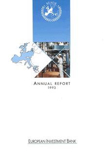 Annual report of the European Investment Bank 1993
