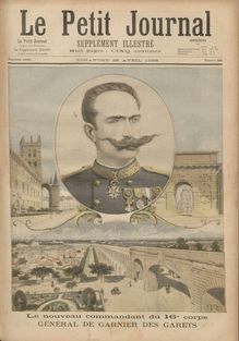 LE PETIT JOURNAL SUPPLEMENT ILLUSTRE  N° 284 du 26 avril 1896