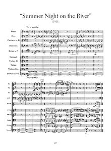 Partition complète, 2 pièces pour petit orchestre, Delius, Frederick par Frederick Delius