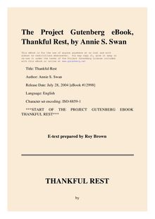 Thankful Rest