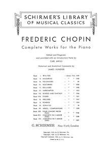 Partition complète (scan), Impromptu No.1, A♭ major, Chopin, Frédéric par Frédéric Chopin