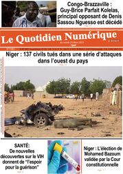 Quotidien Numérique D’Afrique N°1579 - Du Jeudi 18 Mars 2021