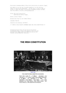 The Irish Constitution - Explained by Darrell Figgis