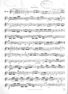 Partition violon 2, corde quatuors, Op.54, Haydn, Joseph