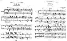 Partition complète, Scherzo (à la Schumann), Скерцо ; Подражание Шуману