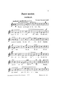 Partition Soprano , partie, 2 sacré chœurs, Buonamici, Giuseppe par Giuseppe Buonamici