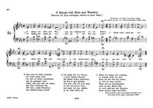 Partition Passionslied und Osterlieder (No.64-66), Choralbuch, Choralbuch zum Schul- und häuslichen Gebrauch