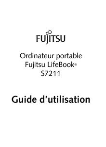 Notice Ordinateur portable Fujitsu  Lifebook S7211