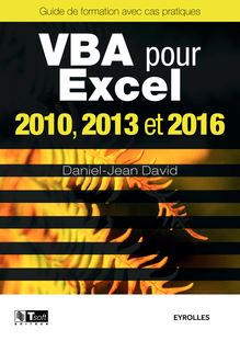 VBA pour Excel 2010, 2013 et 2016