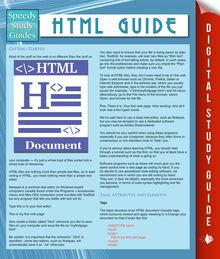 HTML Guide (Speedy Study Guides)
