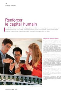 Renforcer le capital humain