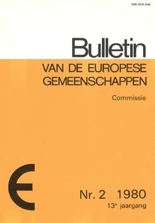 Bulletin van de Europese Gemeenschappen. Nr. 2 1980 13e jaargang
