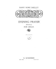 Partition complète, Evening Prayer, Romance, A? major, Shelley, Harry Rowe