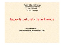Aspects culturels de la France