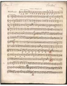 Partition cor 1 (en B♭), Symphony No.6 en B-flat major, B♭ major