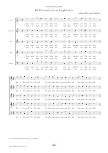 Partition Score (Original, SSSAT/SSSAB), Venus-Kränzlein, Venus Kräntzlein