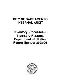Final Utilities Inventory Audit Report 2009